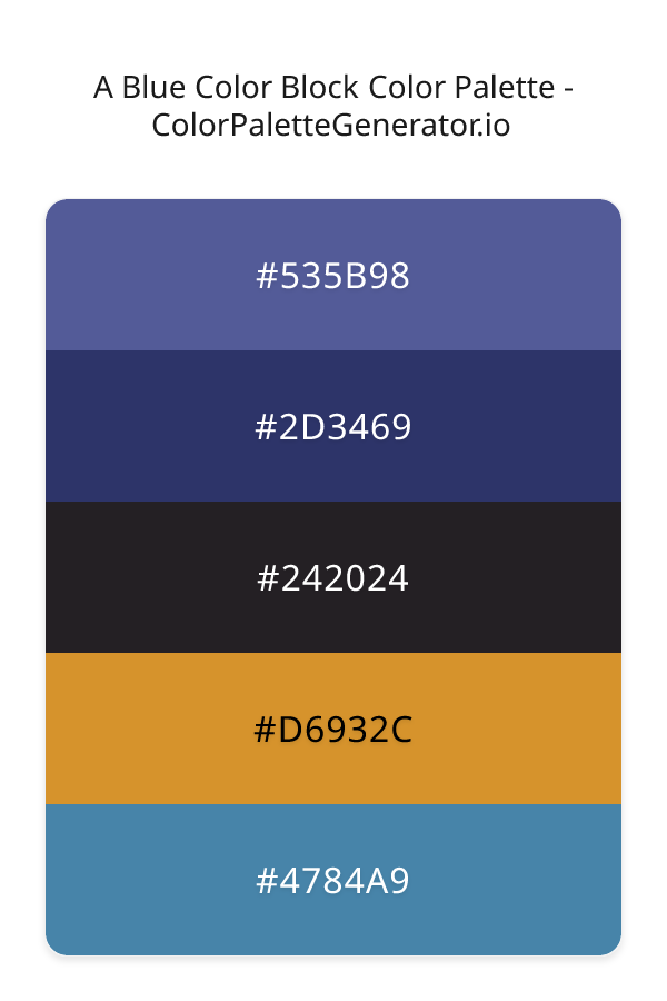 A Blue Color Block image