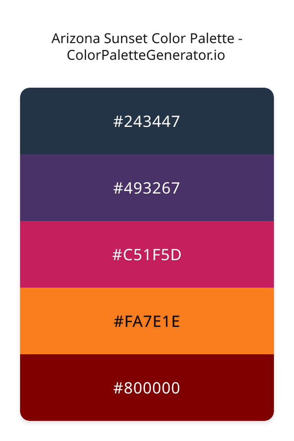 Arizona Sunset image