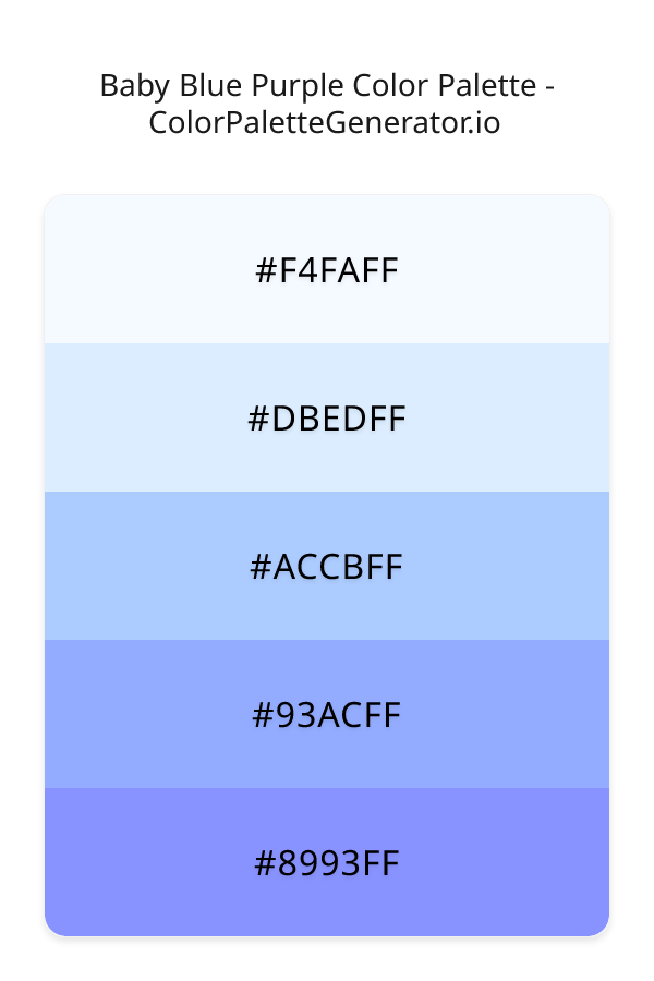 Baby Blue Purple image