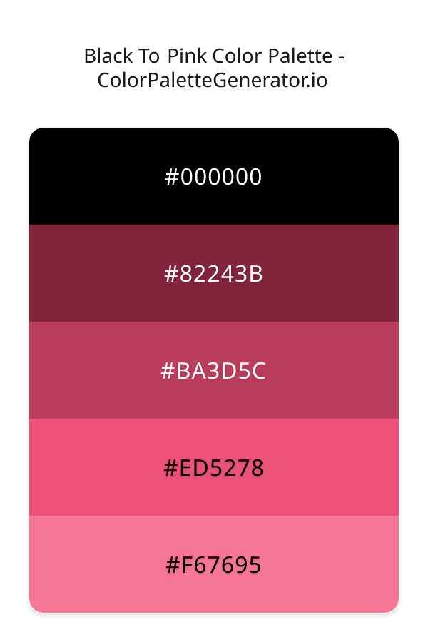 Black To Pink image