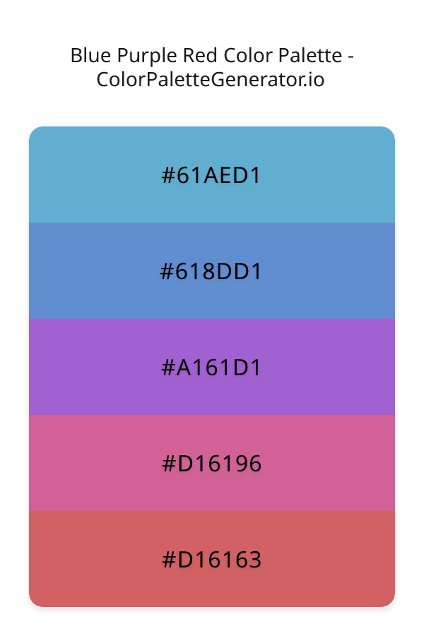 Blue Purple Red image