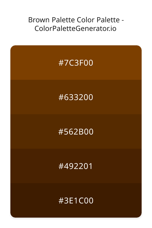 Brown Palette image