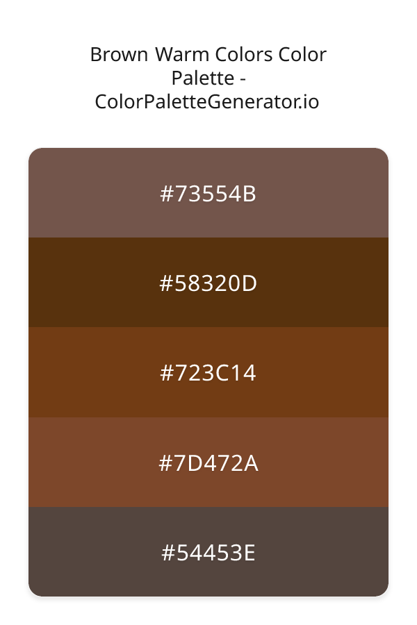 Brown Warm Colors image