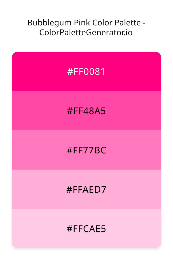 Bubblegum Pink image