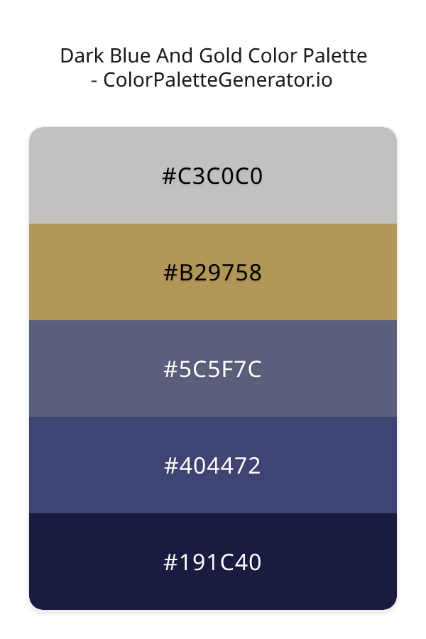 Dark Blue And Gold image