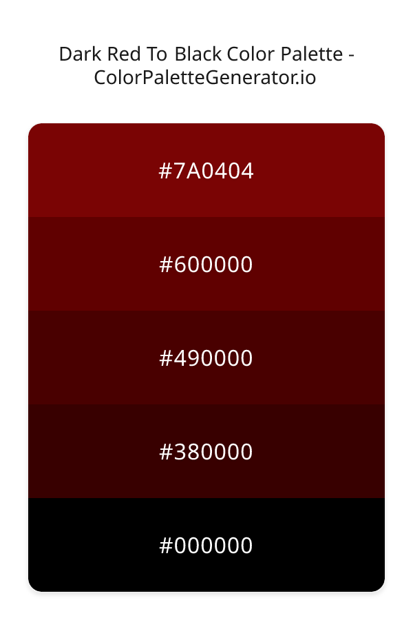 Dark Red To Black image