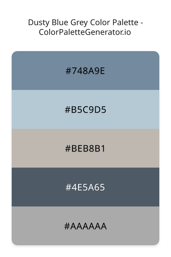 Dusty Blue Grey image