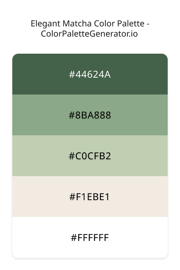 Elegant Matcha image