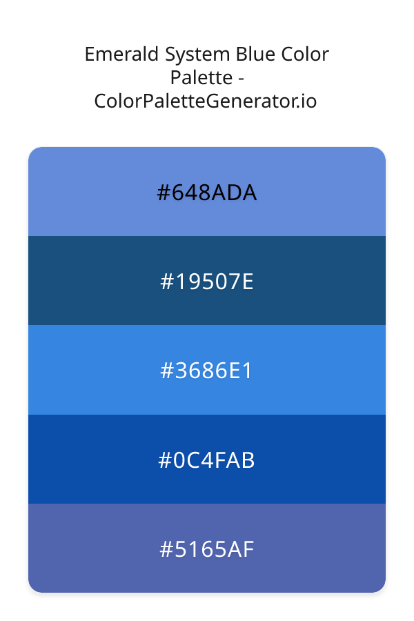 Emerald System Blue image