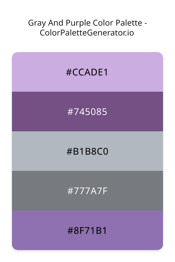 Gray And Purple image