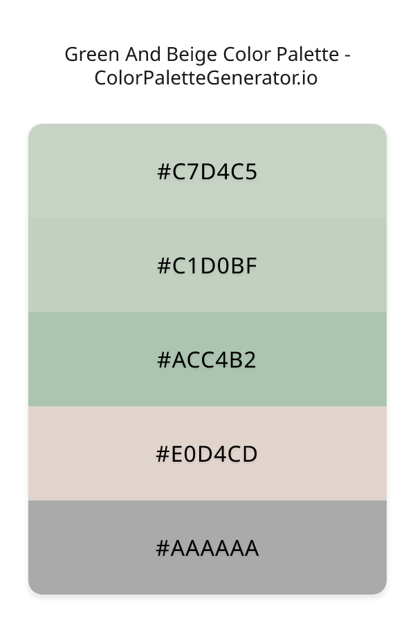 Green And Beige image