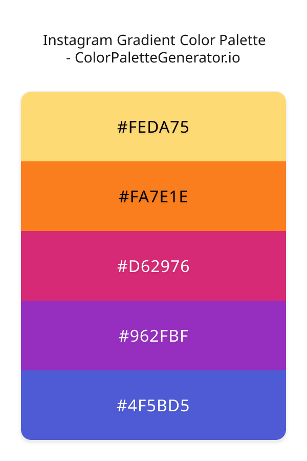 Instagram Gradient image