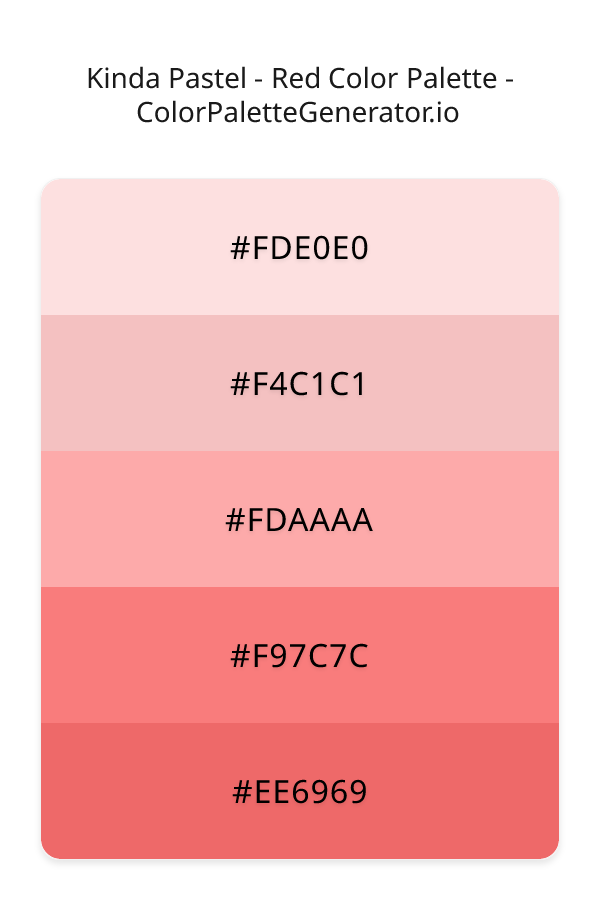 Kinda Pastel - Red image