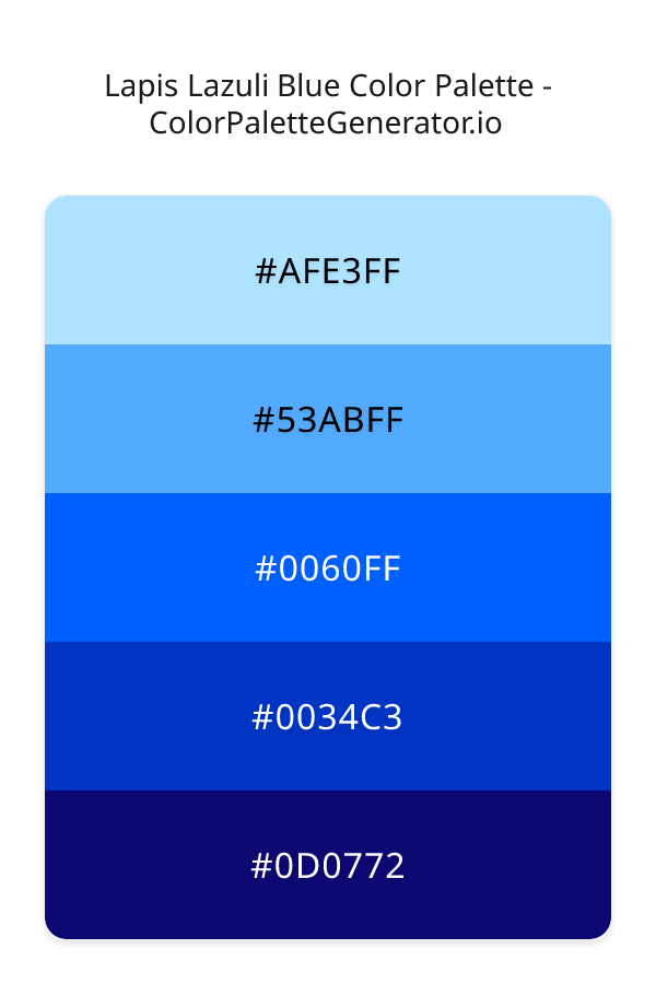 Lapis Lazuli Blue image