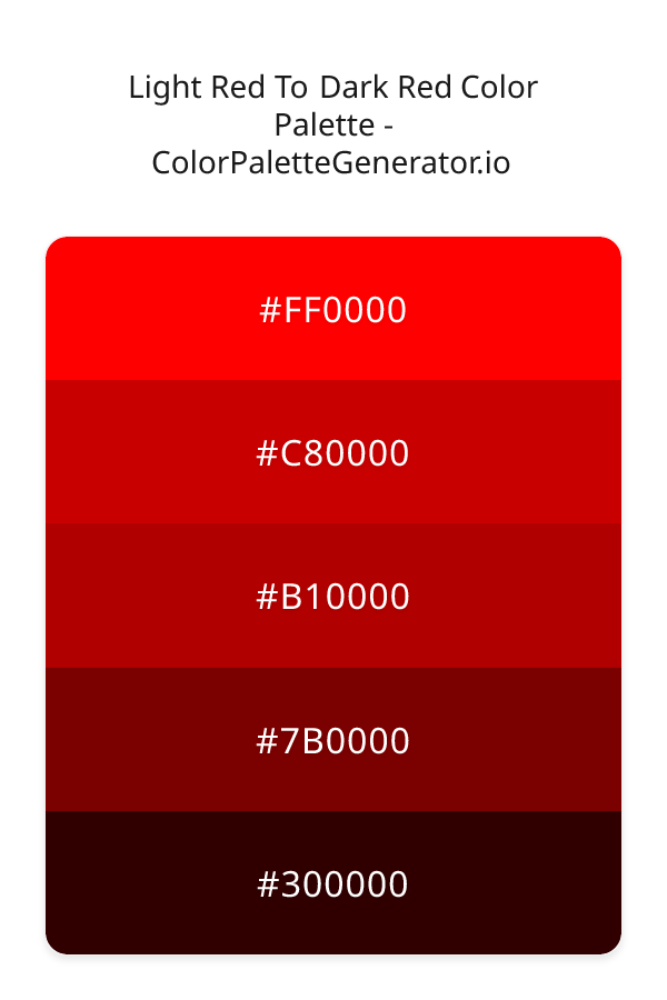 Light Red To Dark Red image