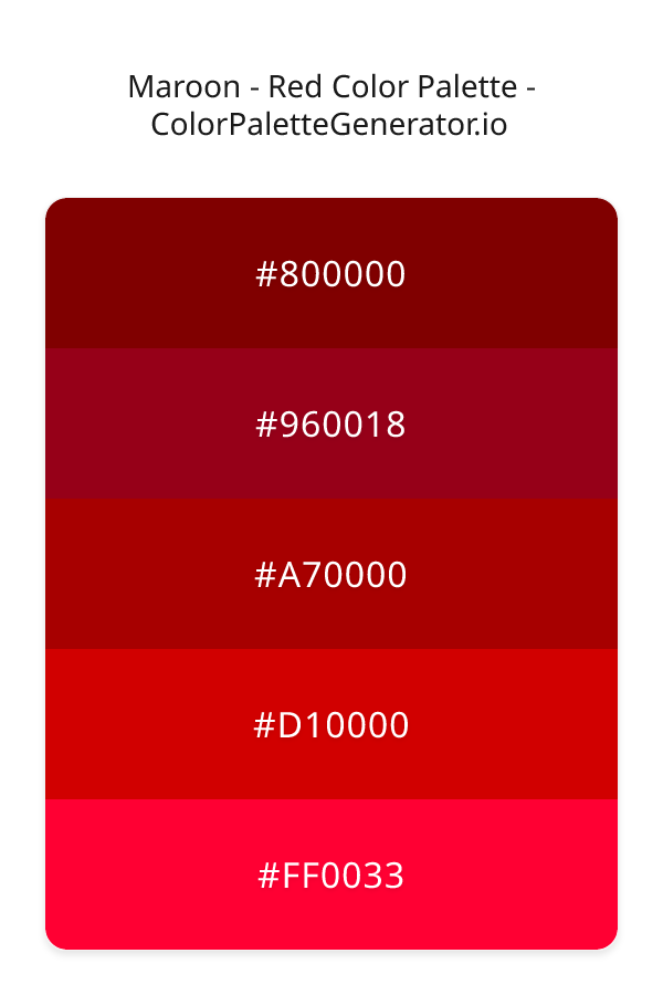 Maroon - Red image