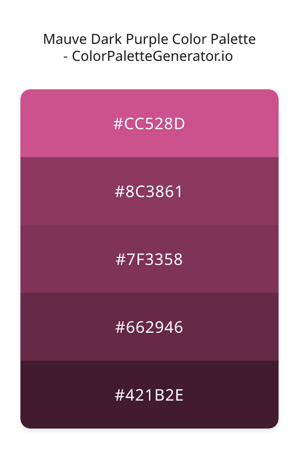 Mauve Dark Purple image