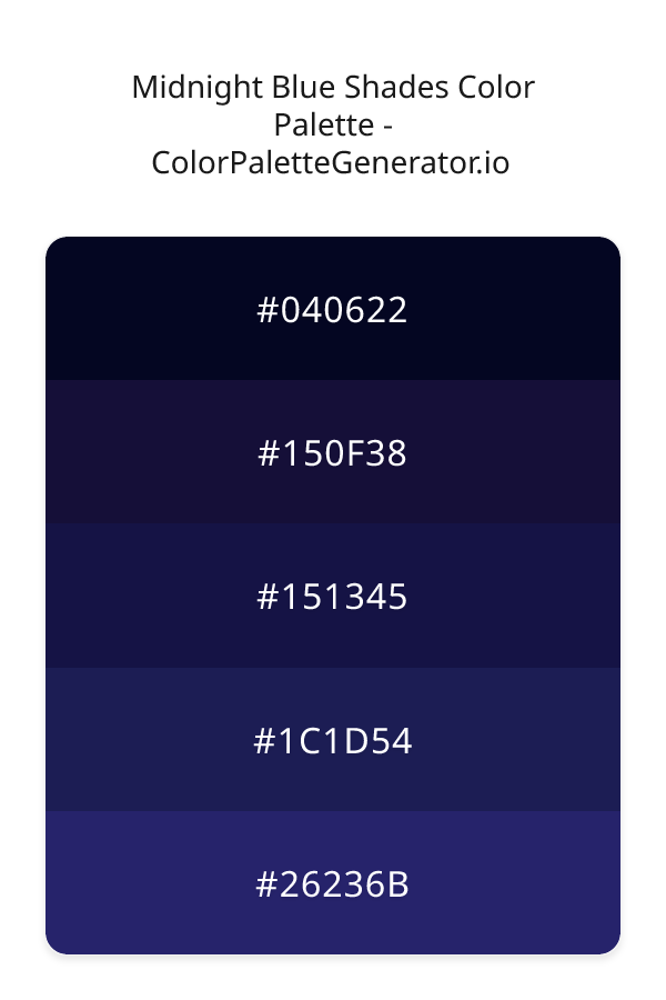 Midnight Blue Shades image