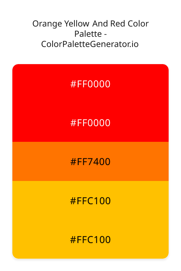 Orange Yellow And Red image