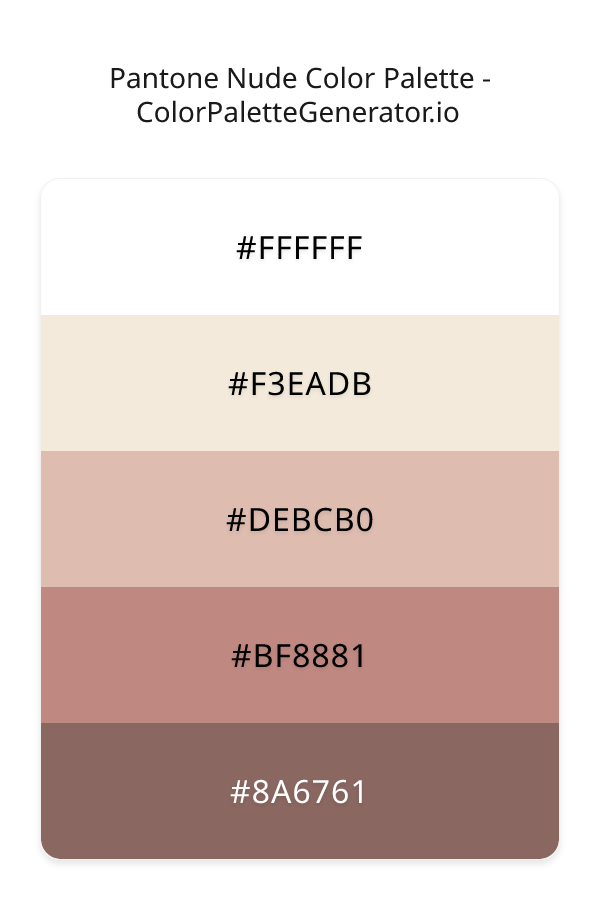 Pantone Nude image
