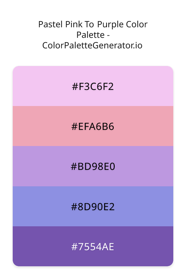 Pastel Pink To Purple image