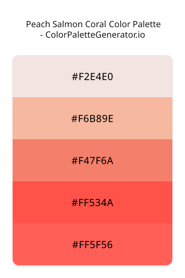 Peach Salmon Coral image