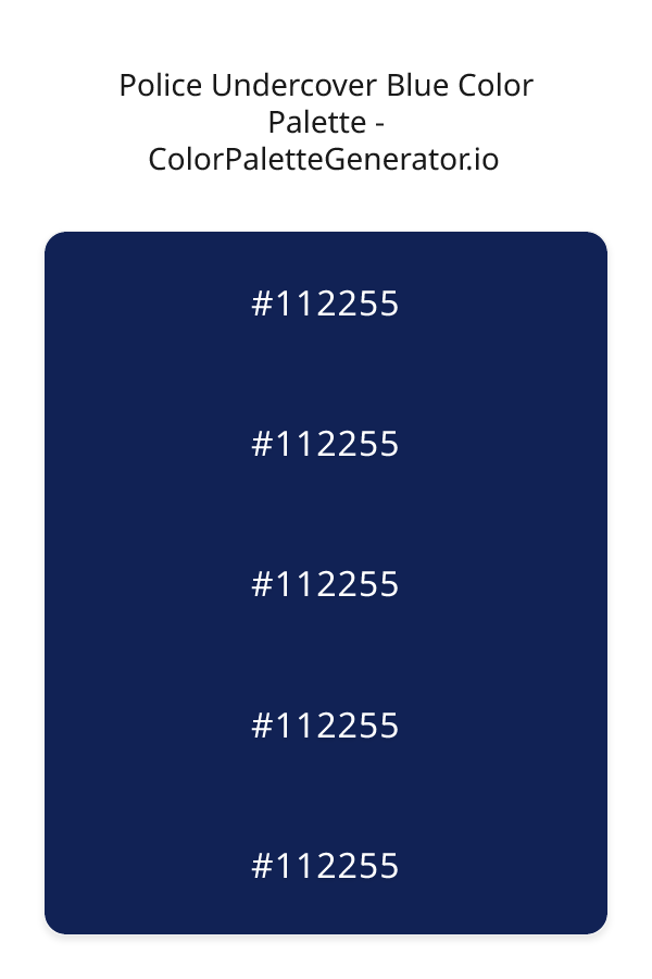 Police Undercover Blue image