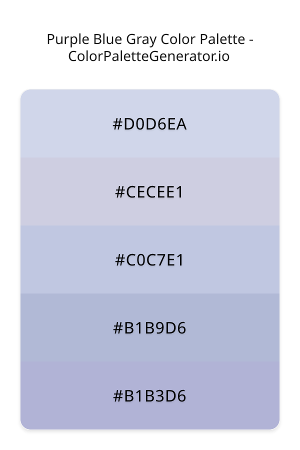Purple Blue Gray image