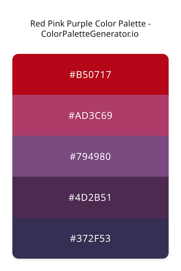 Red Pink Purple image