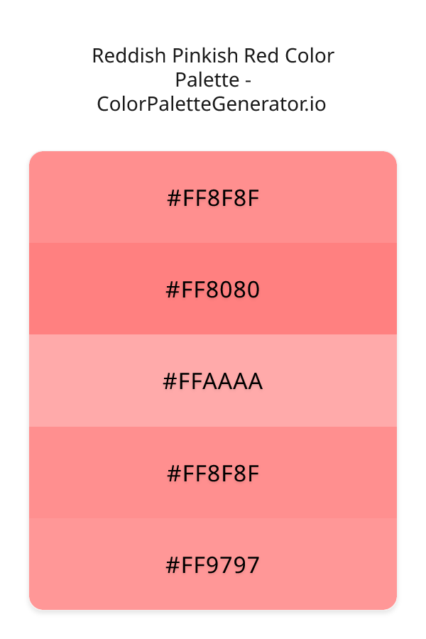 Reddish Pinkish Red image