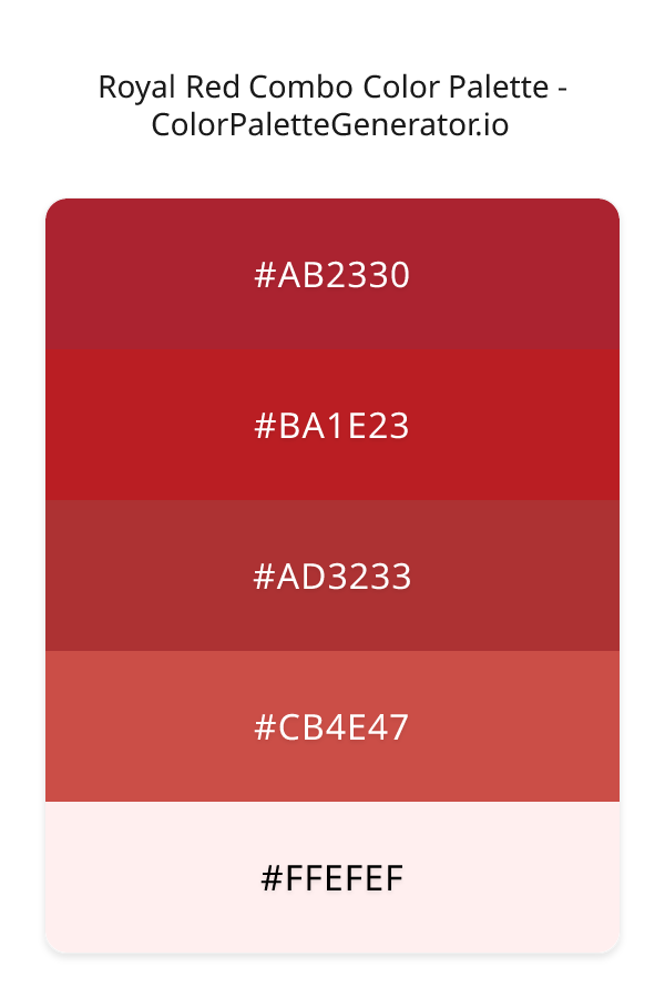 Royal Red Combo image