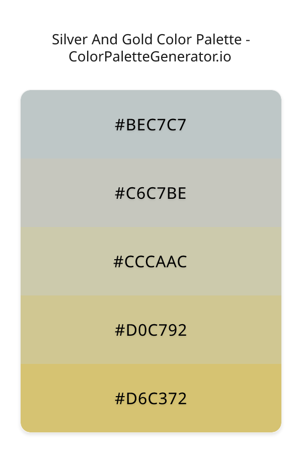 Silver And Gold image