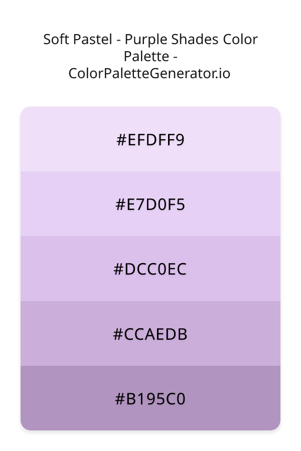 Soft Pastel - Purple Shades image