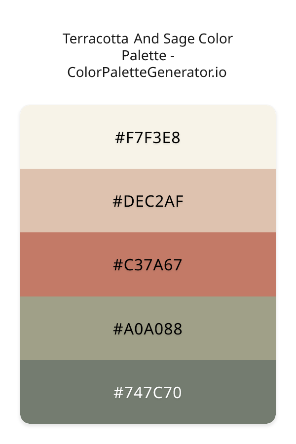 Terracotta And Sage image