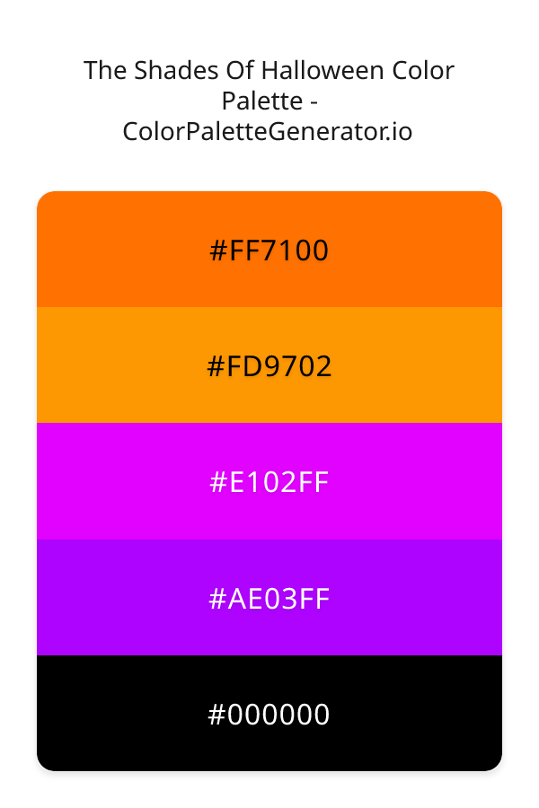 The Shades Of Halloween image