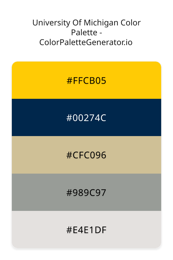 University Of Michigan image