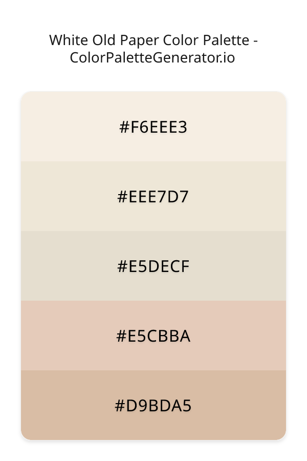 White Old Paper image