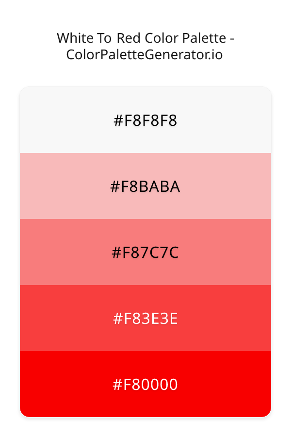White To Red image