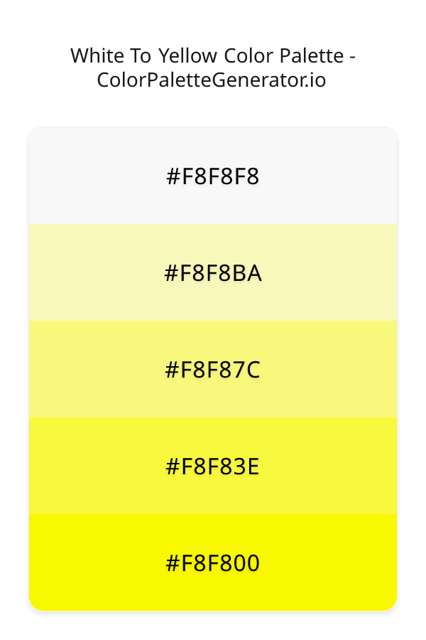 White To Yellow image