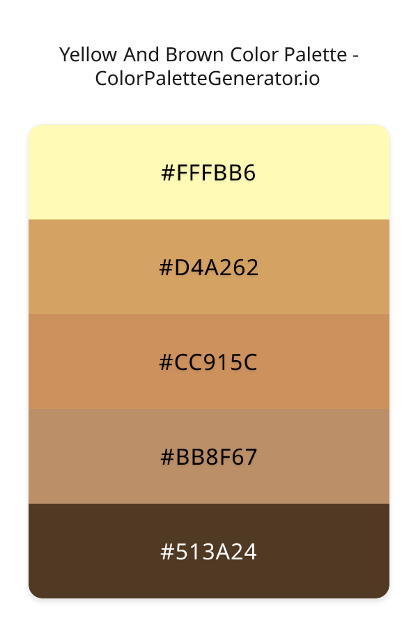 Yellow And Brown image