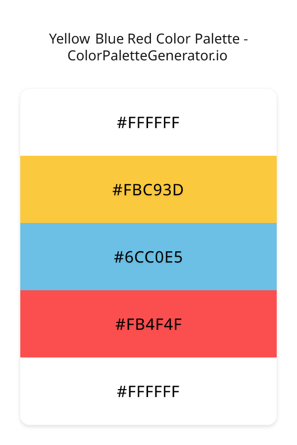 Yellow Blue Red image